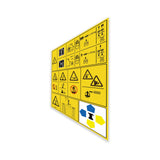 DECAL,DANGER/WARNING, SYMBOL LABLE,GS3246/GS4046
