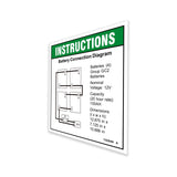 DECAL,BATTERY CONNECTION,GS-4655