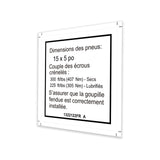 DECAL,LABEL,TIRE SPECS, GS32/GS-2646/3246