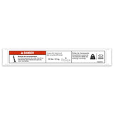 DECAL, DANGER, TOOL TRAY,WORD,FR