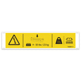 DECAL, DANGER, TOOL TRAY,SYMBOL