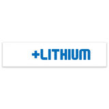 DECAL, LITHUM ION-32&46, RS