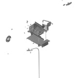 PLATE, SPACER, CYLINDER, LIFT, 1044