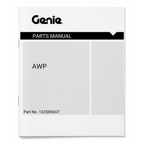 MANUAL, PARTS, AWP-SUPER SERIES