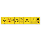DECAL,LITHIUM BATTERY SAFETY,TIP OVER-BATTERY WEIGHT,COMPARTMENT ACCESS,ACE,GS-1932