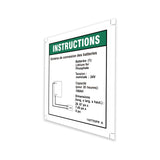DECAL, INSTRUCT, BATTERY CONNECT, LITHIUM (ACE)
