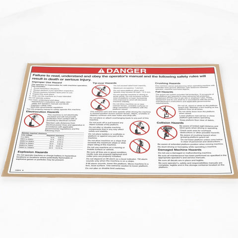 DECAL,GENERAL SAFETY,RUNABOUT*