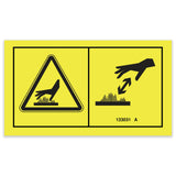 DECAL,BURN HAZARD,SYMB