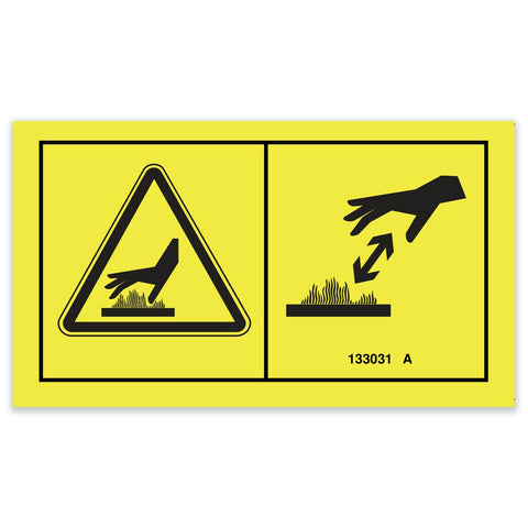 DECAL,BURN HAZARD,SYMB