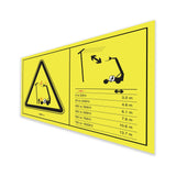 DECAL,ELECTRICAL HAZARD SYMB