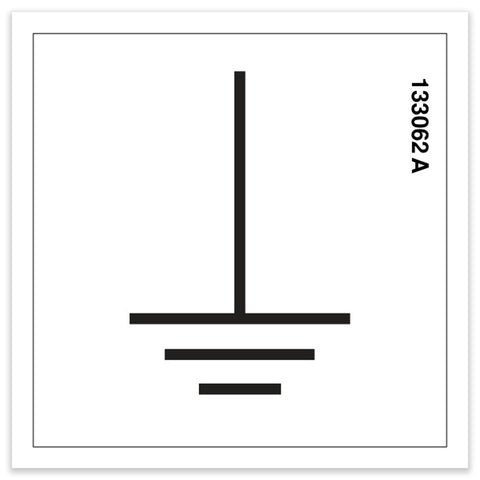 DECAL, LABEL, GROUNDING LUG