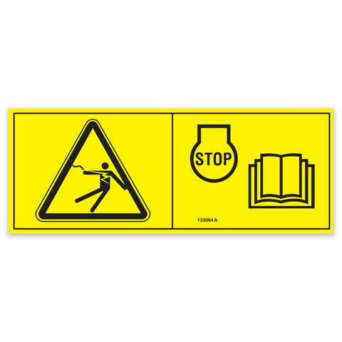 DECAL,LABEL-ELEC HAZ VOLTAGE