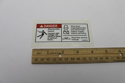 DECAL,DANGER,HAZARD VOLTAGE