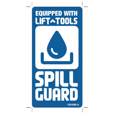 DECAL, OPTION, SPILL GUARD GS/GR