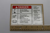 DECAL,DANGER/LABEL,TIRE SPECS