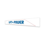 DECAL, COSMETIC, LIFT POWER, GENERATOR, 192 X 27 MM