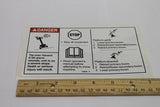 DECAL,DANGER,TIPOVER,TILT 135*