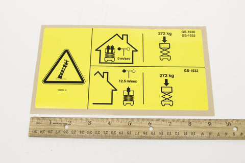 LABEL,MAXCAP,272KG,GS1530