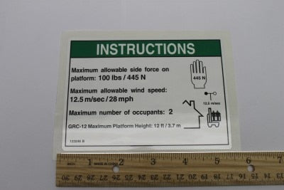 DECAL,SIDE FORCE,100,GRC,ANSI