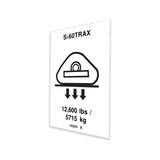 DECAL, WHEEL LOAD S60TRAX