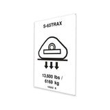 DECAL, WHEEL LOAD S65 TRAX
