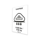 DECAL, WHEEL LOAD S65 TRAX