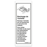 DECAL,LABEL,LADDER STORAGE