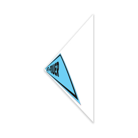 DECAL, COSMETIC, LIFT POWER, JIB, BLACK, 625 X 88 MM