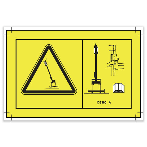 DECAL,DANGER-INSTALL PINS SYM