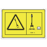 DECAL, DANGER-INSTALL O.R.,SYM