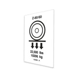 DECAL,LABEL,WHEEL LOAD Z80***