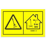 DECAL, INDOOR ONLY, SYMBOL