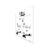 DECAL,EMERGENCY LOWERING