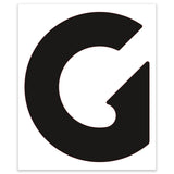 DECAL, COSMETIC, G, GTH-1044, WHITE, 229 X 503 MM