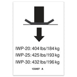 DECAL,LABEL,FOOTPAD LOAD,IWP