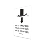 DECAL,LABEL,FOOTPAD LOAD,IWP