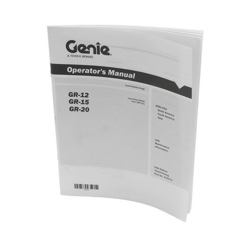 MANUAL,OPERATOR,GR,ANSI,5TH ED
