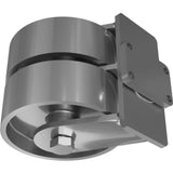 CASTER, DUAL-PNEU.SW.LOCK, 4X10
