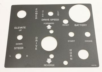 DECAL,PLAT.CONTROL BOX-V24RT