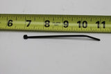 CABLE TIE, 4 BLK, HEAT RESISTANT