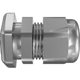 SQUEEZE CONN W/NUT, 2WIRE, 4MM