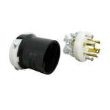 PLUG, 3P,30A, 4 WIRE, MALE,