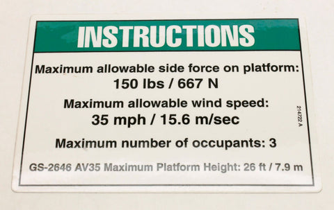 DECAL,SIDEFORCE,2646AV,35MPH