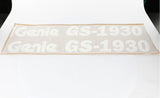 DECAL KIT, 1930 COMP, ANSI/CSA