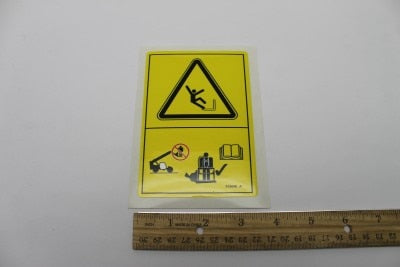 DECAL,FALL HAZARD