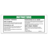 DECAL,OPERATING INSTR GRJ ANSI