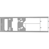 WELDMENT,ENGINE TRAY GS90,FORD 2.5L