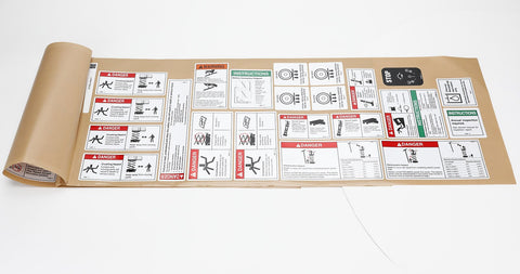 DECAL KIT,2632 COMP.,WRD,ANSI