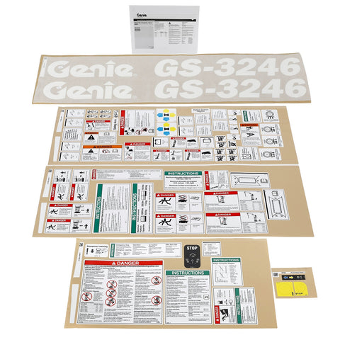 DECAL KIT,3246 COMP.,WRD,ANSI