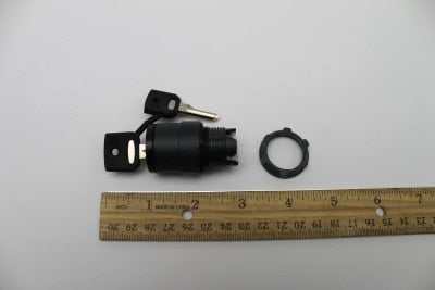 KEYSWITCH, LOCKING, 3 POS, W/KEY